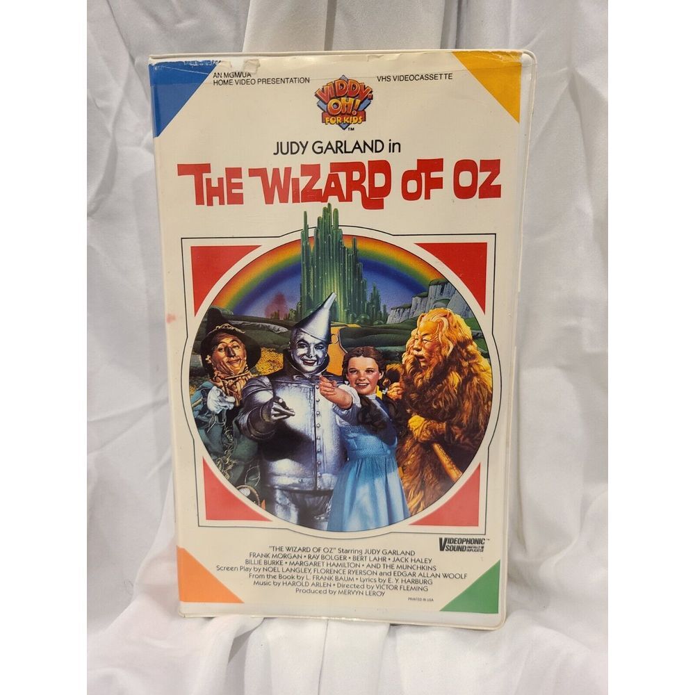 VINTAGE RARE 1985 THE WIZARD OF OZ CLAMSHELL CASE USA